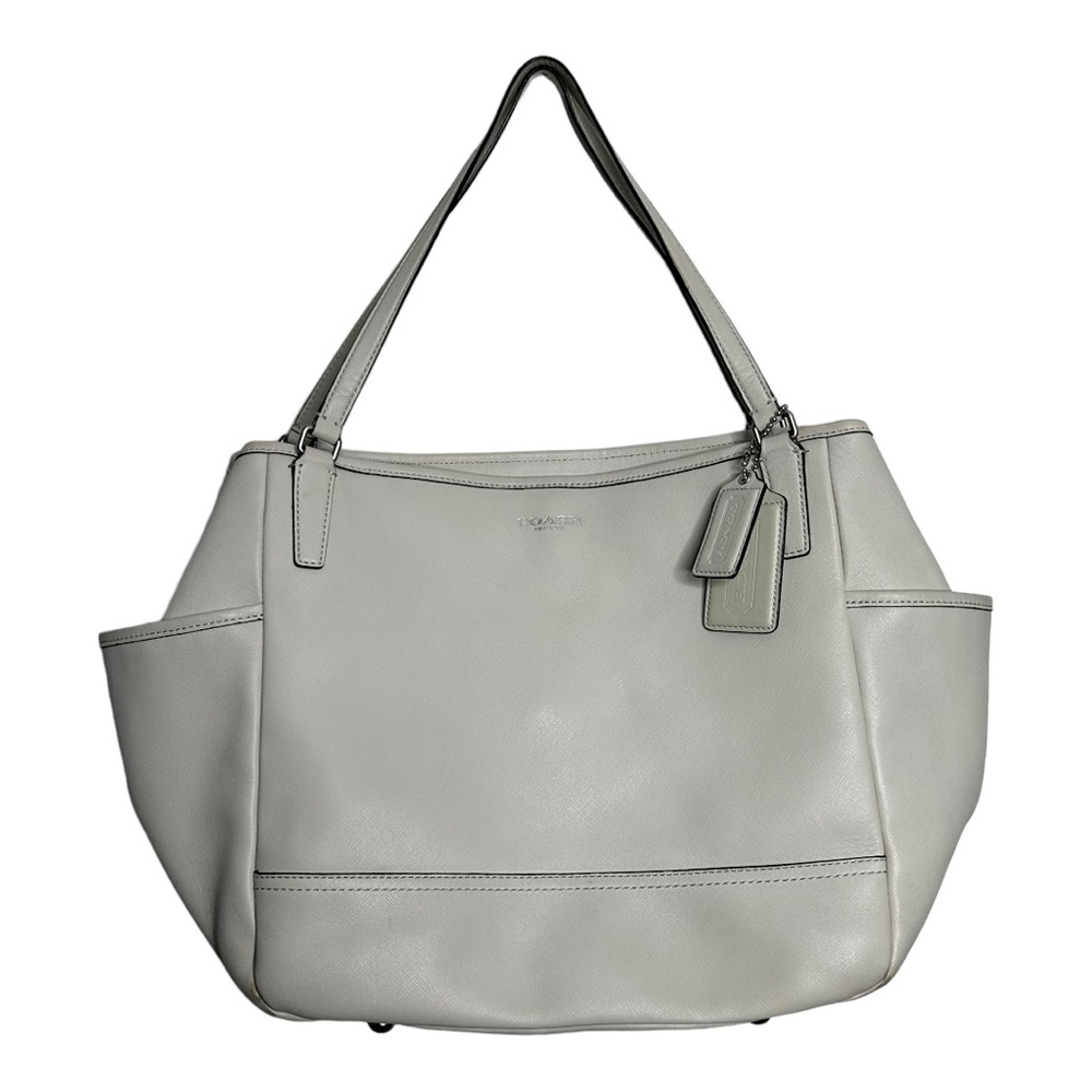 Coach 26353 Saffiano Leather Baby Diaper Multifunction Bag Tote Work Office